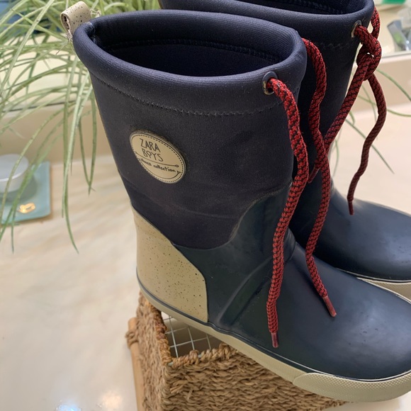 Zara Boys shoe collection rubber boots - Picture 4 of 5